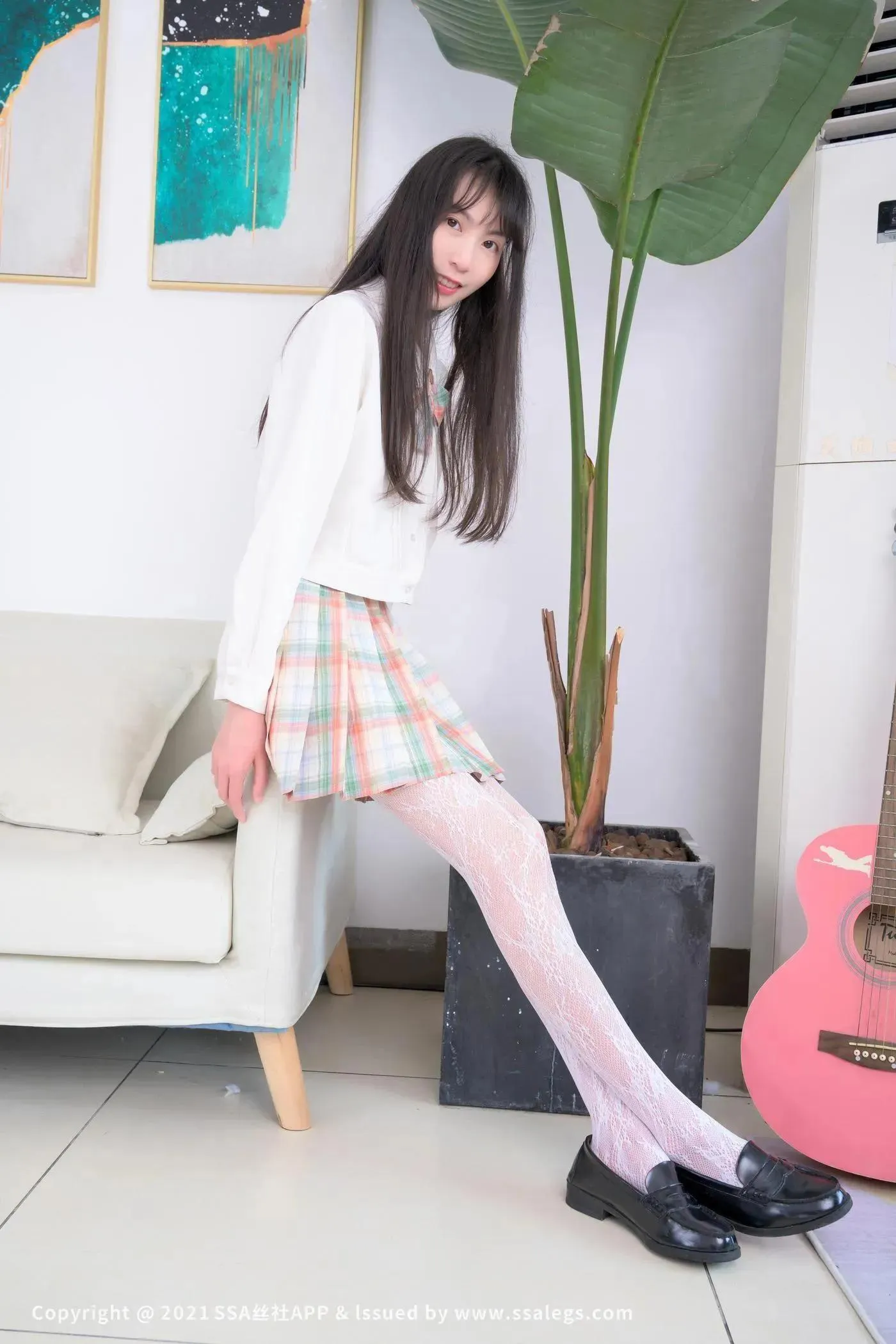 [SSA丝社]超清写真 NO.676 腿模团团的白色网袜（上） [68P]插图6